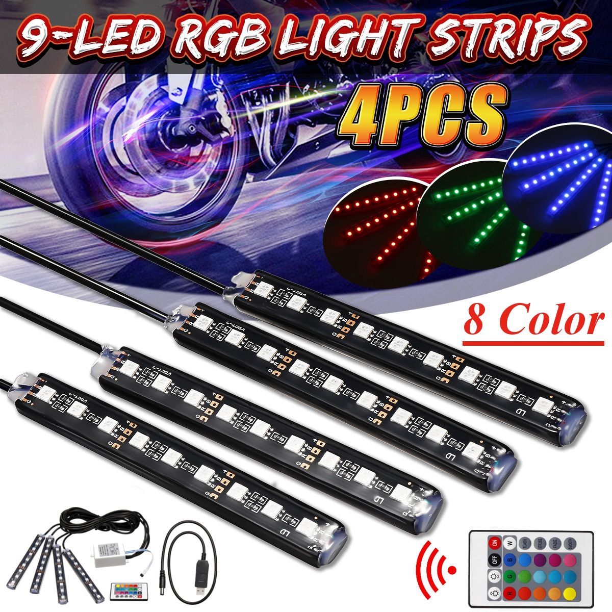 4Pcs-Car-Interior-LED-Floor-Strobe-Lights-Decor-Atmosphere-Lamp-USB-Wireless-Remote-Control-RGB-1390058