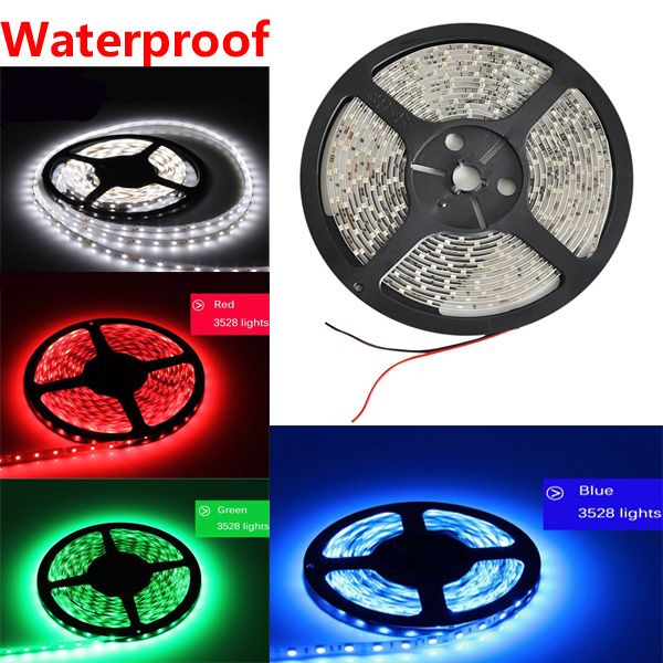 5M-3528-SMD-300-LED-Waterproof-Car-Deacoration-Strip-Light-12V-Four-Colors-997374