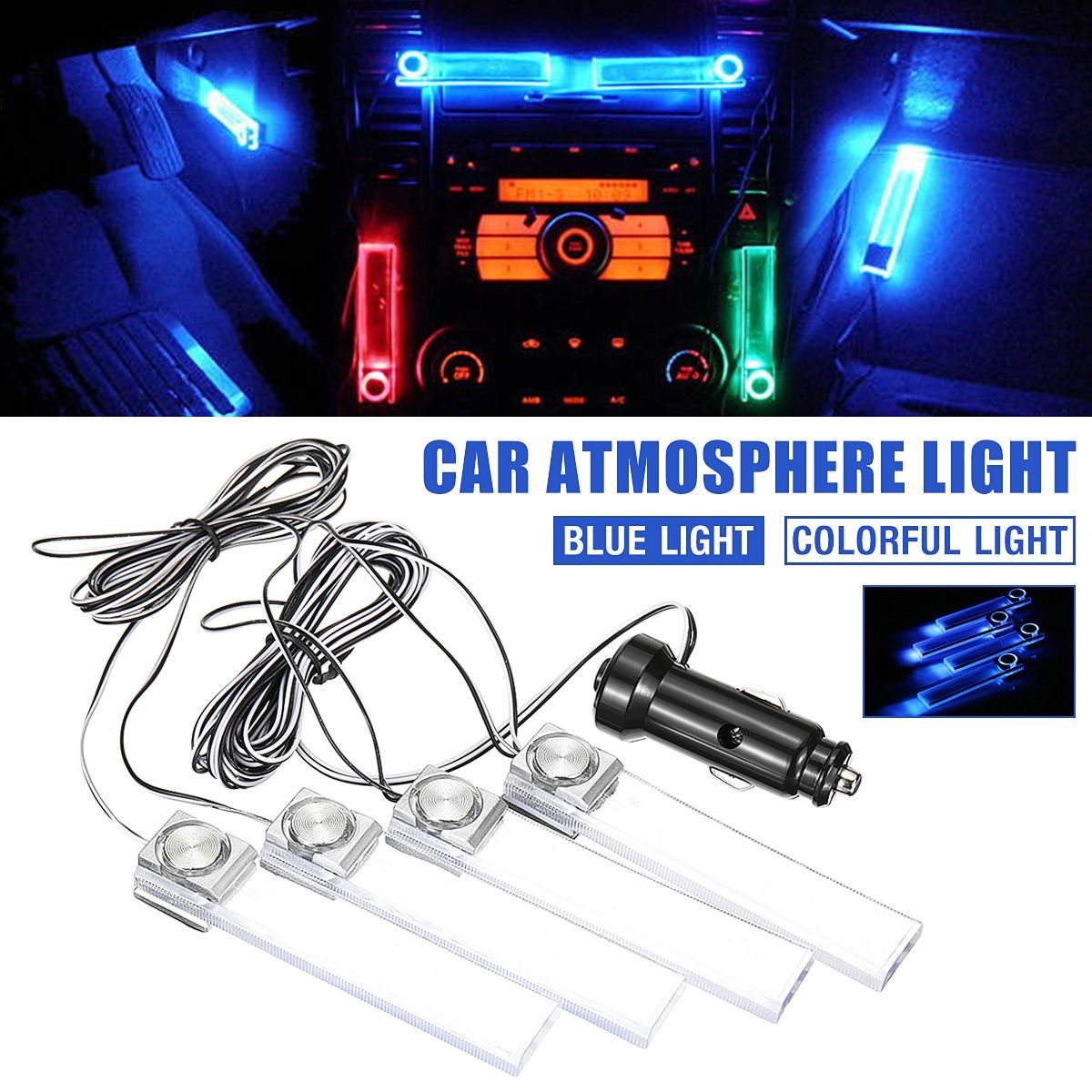 Car-LED-Atmosphere-Lamp-Interior-Decoration-Lamp-Indoor-Foot-Lamp-Cig-Lighter-ColorfulBlue-1681655