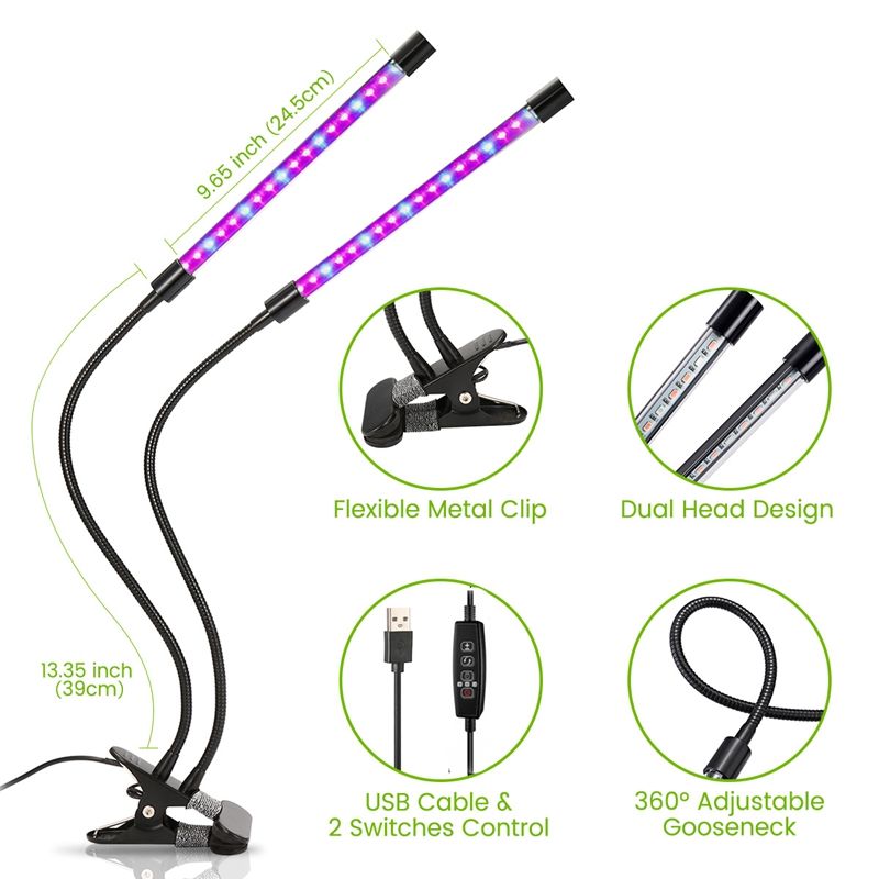 Dual-Head-36LED-Plant-Grow-Light-18W-Plant-Lamp-USB-Timing-Adjustable-Flexible-Gooseneck-for-Indoor--1662116