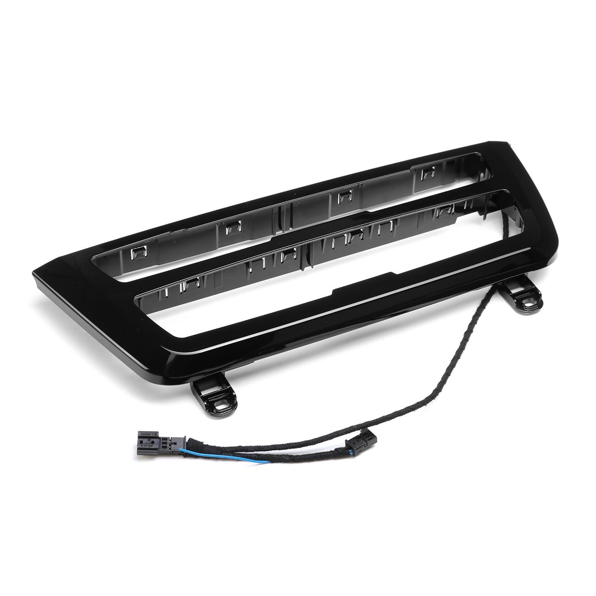 Illuminated-LED-Dual-Color-AC-Radio-Trim-Retrofit-For-BMW-3-4-M3-M4-Series-F30-F31-F32-F33-F34-F36-F-1614896