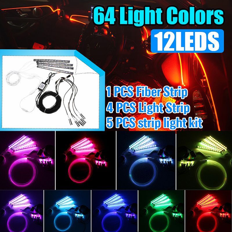 LED-Car-Interior-Floor-Lights-Strip-RGB-6M-EL-Optical-Fiber-Decoration-Strip-Light-Lamp-bluetooth-Ap-1584684