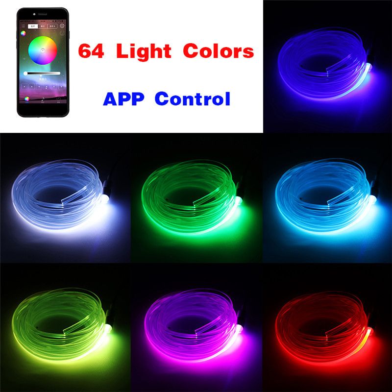 LED-Car-Interior-Floor-Lights-Strip-RGB-6M-EL-Optical-Fiber-Decoration-Strip-Light-Lamp-bluetooth-Ap-1584684