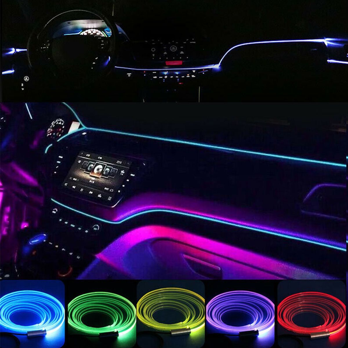 RGB-LED-Car-Interior-Optical-Fiber-Neon-EL-Wire-Strip-Light-Kit-Phone-APP-Control-Atmosphere-Light-C-1701497