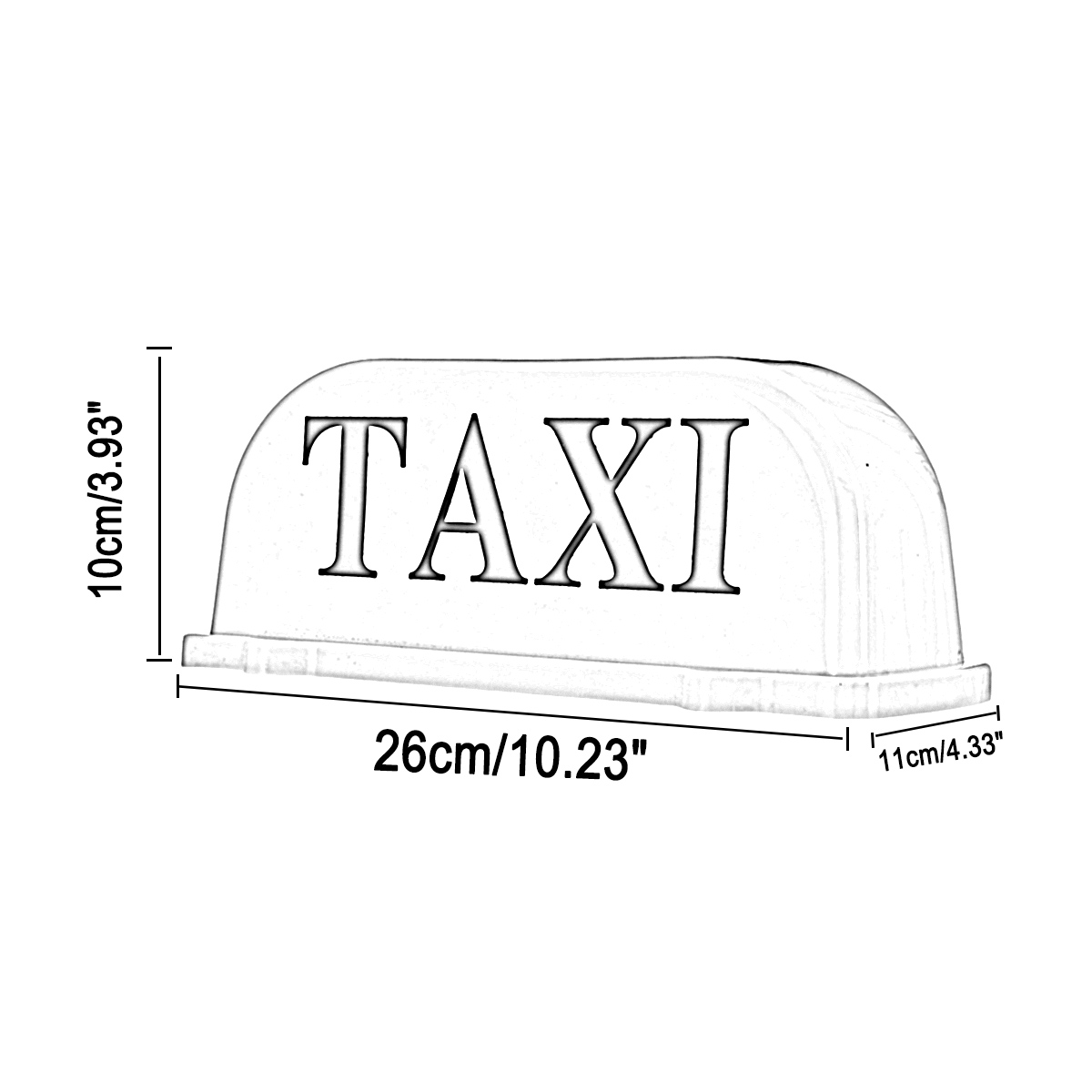 Universal-26cm-TAXI-Cab-Sign-Car-Magnetic-Lamp-Roof-Top-Topper-Light-Waterproof-Yellow-1636477