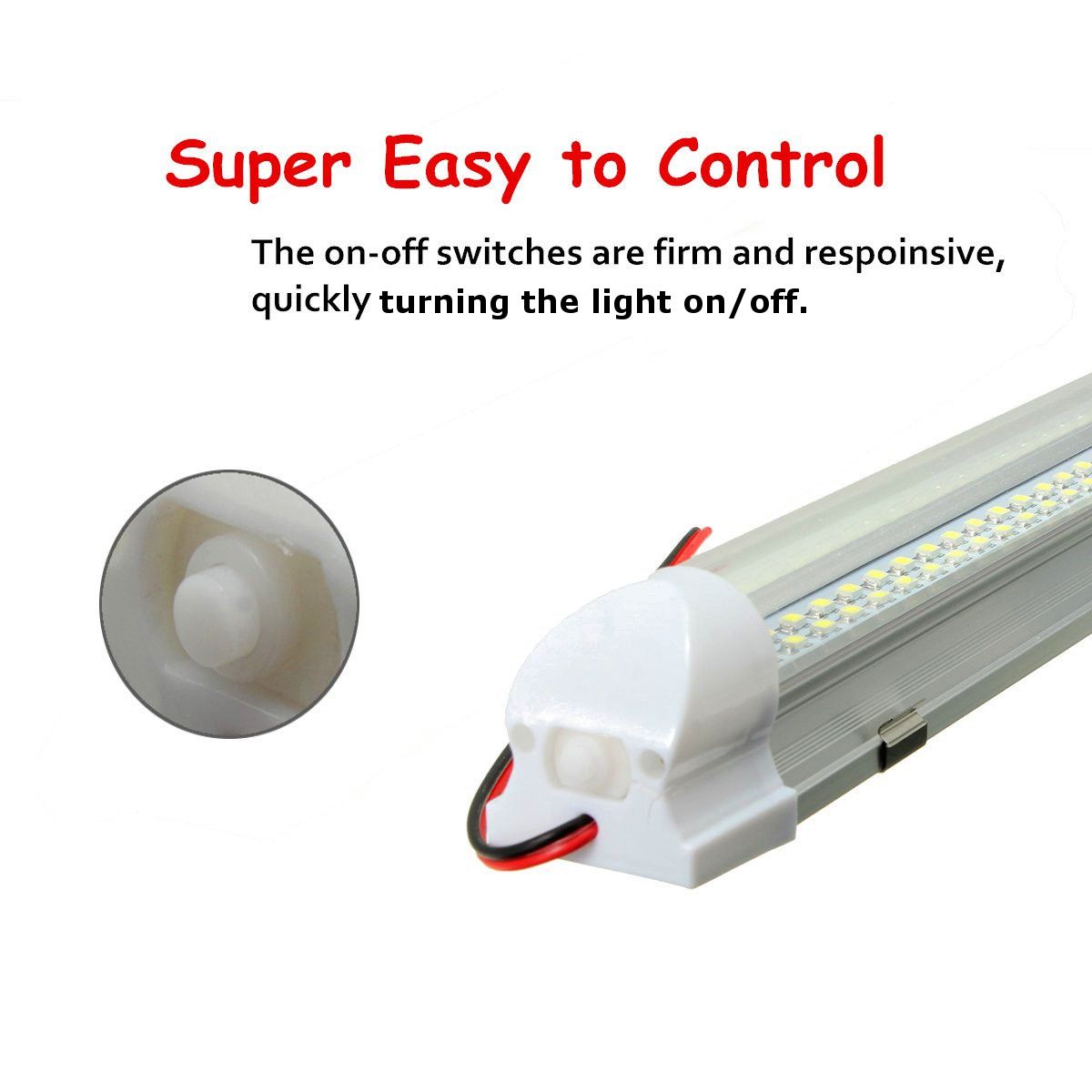 Universal-Interior-34cm-LED-Light-Strip-Lamp-White-2Pcs-with-ONOFF-Switch-for-Car-Auto-Caravan-Bus-1406588