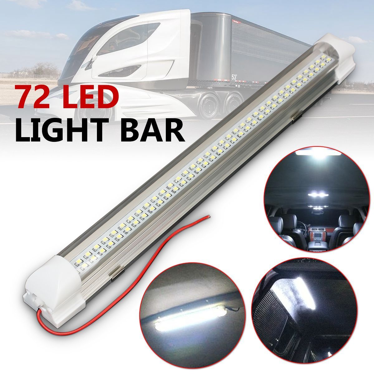 Universal-Interior-34cm-LED-Light-Strip-Lamp-White-with-ONOFF-Switch-1Pcs-for-Car-Auto-Caravan-Bus-1019239