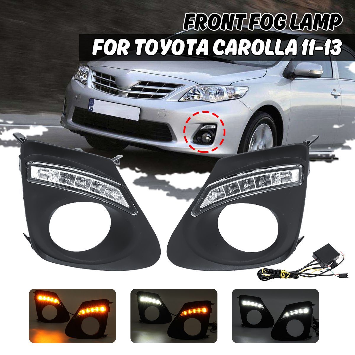 2Pcs-Car-Front-LED-Fog-Lamps-Day-Running-Lights-DRL-Frames-For-Toyota-Carolla-2011-2013-1677946