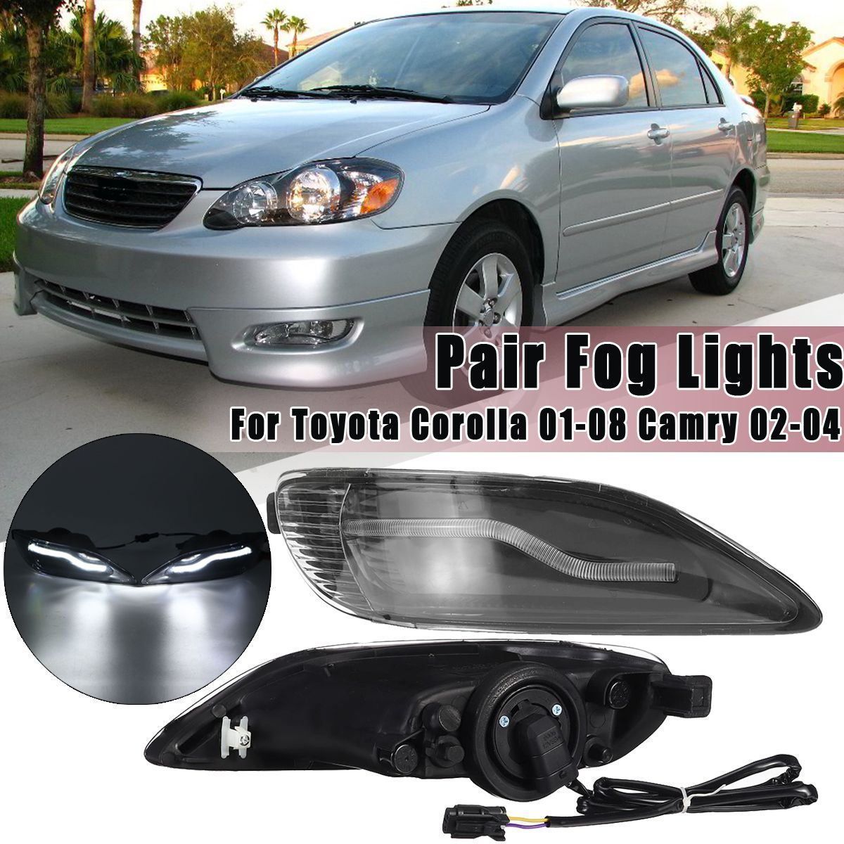 2Pcs-Car-Front-LED-Fog-Lights-Turn-Signal-Lamps-For-Toyota-Corolla-Camry-1615075