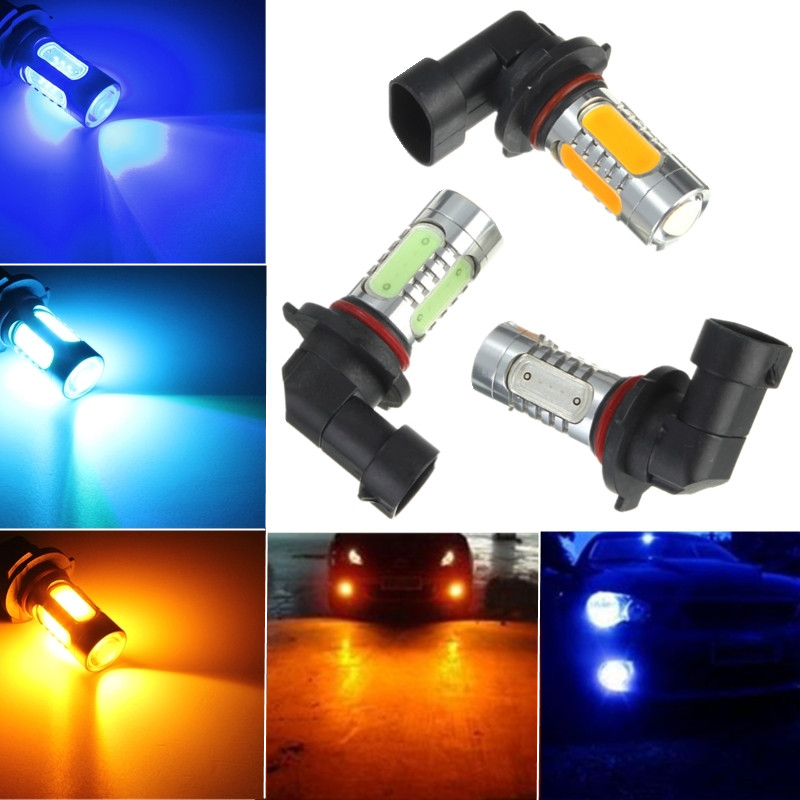 75W-Amber-Ice-Blue-H10-COB-LED-Replacement-Bulb-For-Car-Fog-Daytime-Light-1004093