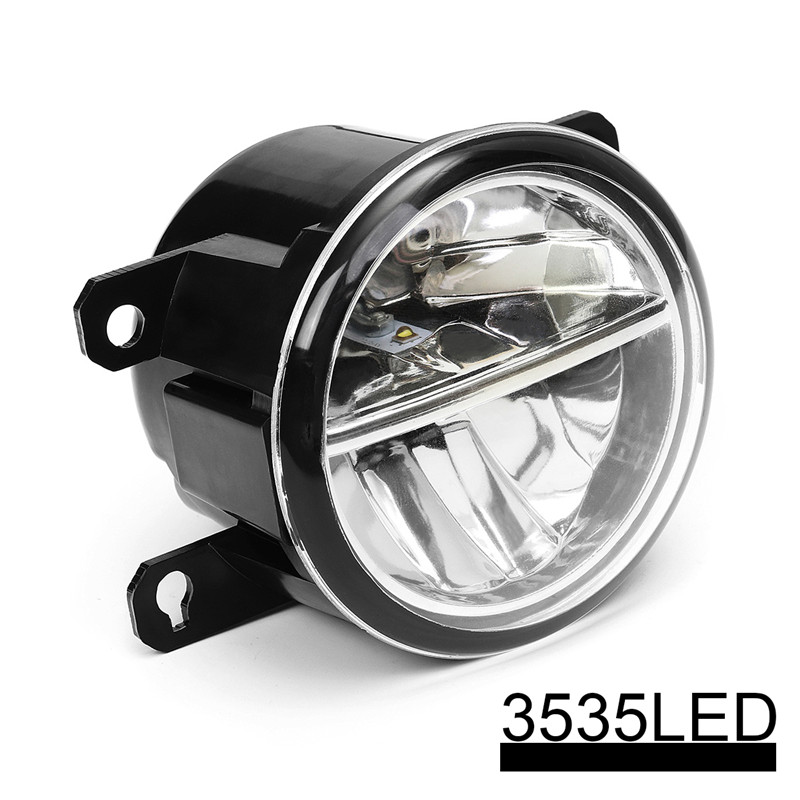 Car-2SMD-LED-Fog-lights-White-Universal-for-Honda-Civic-Fit-Odyssey-1560144