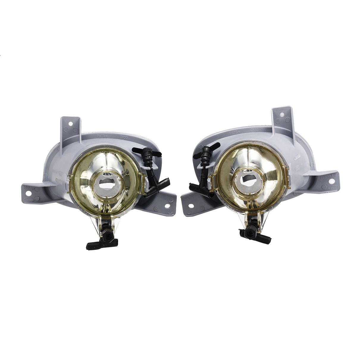 Car-Front-Bumper-Fog-Lights-Clear-Lens-with-No-Bulbs-Pair-for-Volvo-S80-1999-2006-1424049