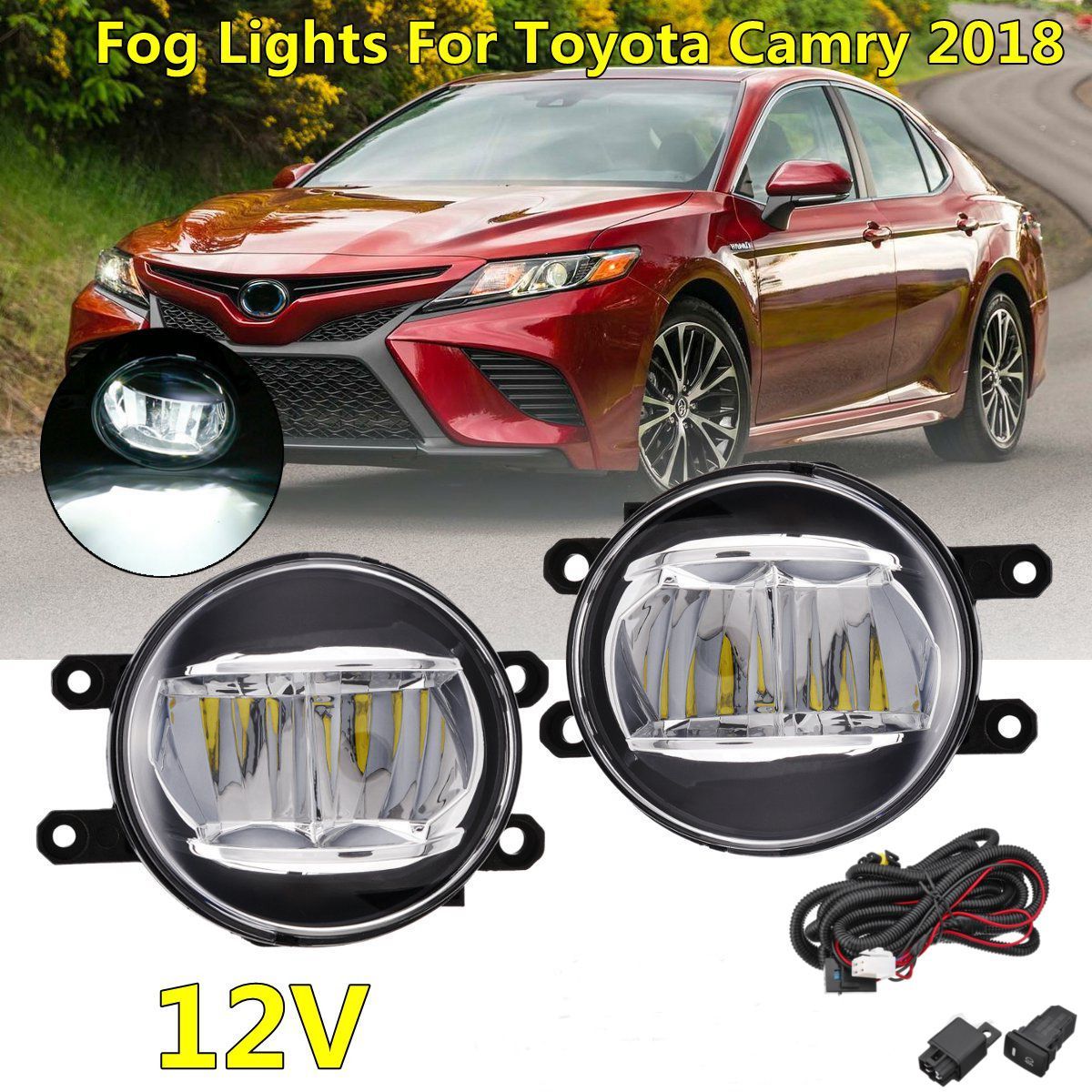 Car-Front-Fog-Lights-Lamp-Halogen-Bulb-with-Switch-Cable-for-Toyota-Camry-XSE-2018-1445403