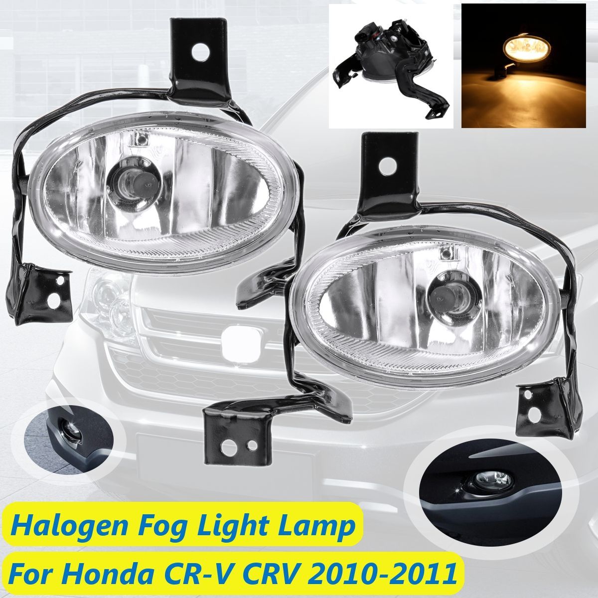 Car-Front-LeftRight-Halogen-Fog-Lights-Lamps-For-Honda-CR-V-CRV-2010-2011-1674476