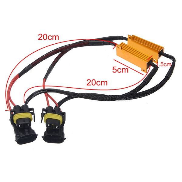 H11-50W-60R-Car-Fog-Light-LED-Decode-Singal-Load-Resistor-Canbus-Error-Canceller-1067383