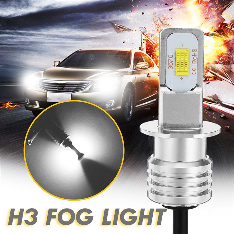 H3-11W-980LM-2LED-Car-Fog-Lights-Bulb-Daytime-Running-Lamp-White-1341301