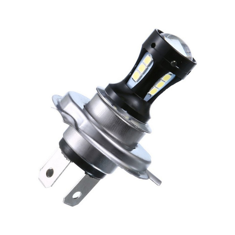 H4-18-SMD-LED-Car-Front-Fog-Lights-Motorcycle-Headlights-18W-950LM-6000K-White-with-Lens-1571065