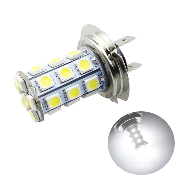 H7-5050-27SMD-Car-White-LED-Fog-Light-Daytime-Running-Light-Bulb-999483
