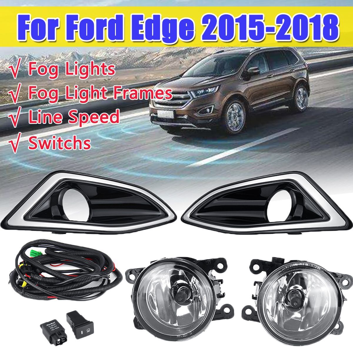 LED-Daytime-Running-Lights-DRL-Front-Fog-Lamps-with-Bulbs-Wiring-Harness-For-Ford-Edge-2015-2018-1550952