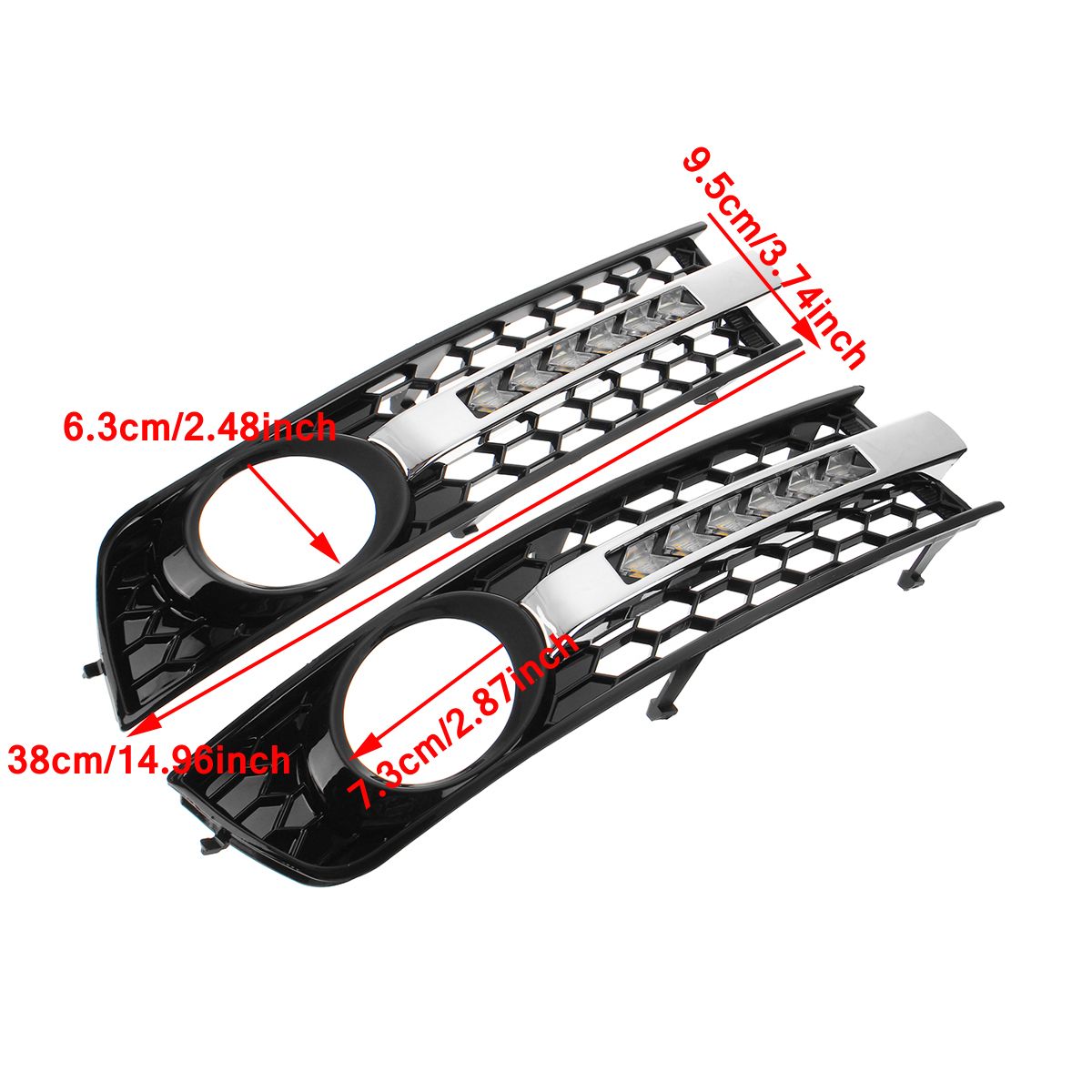 LED-Mesh-Front-Fog-Light-Cover-Plating-Mesh-Grille-Yellow-Flowing-Turn-Signal-Lamp-White-DRL-For-Aud-1664272