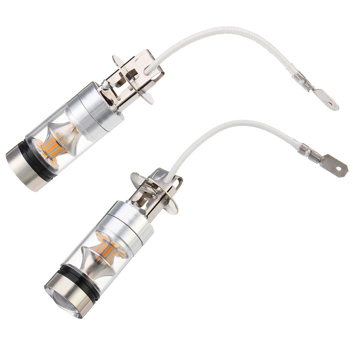 Pair-100W-H3-LED-2835-20SMD-Car-Fog-Lights-Driving-DRL-Bulbs-Lamps-Amber-Yellow-1315754