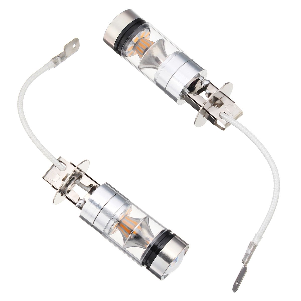 Pair-100W-H3-LED-2835-20SMD-Car-Fog-Lights-Driving-DRL-Bulbs-Lamps-Amber-Yellow-1315754