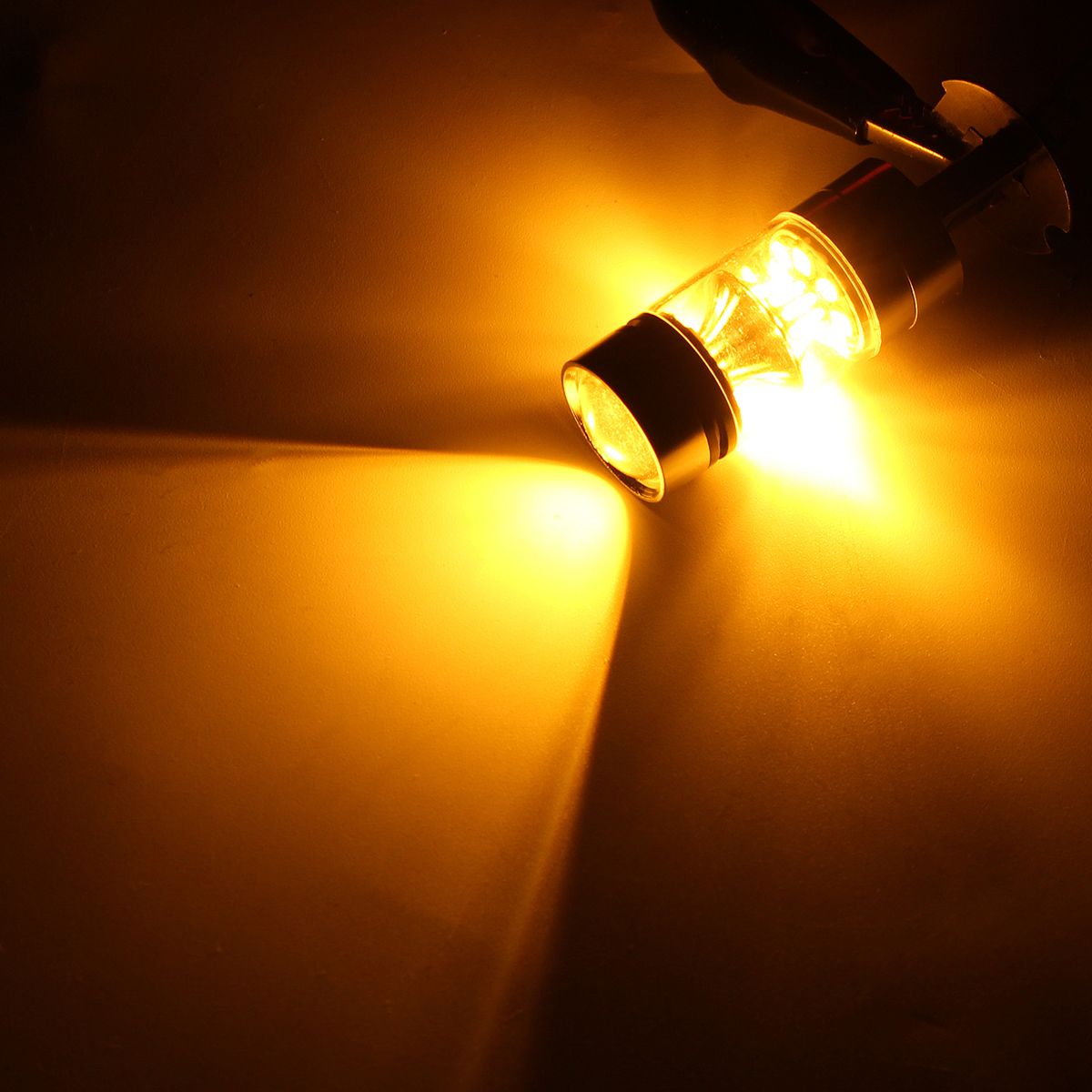 Pair-100W-H3-LED-2835-20SMD-Car-Fog-Lights-Driving-DRL-Bulbs-Lamps-Amber-Yellow-1315754