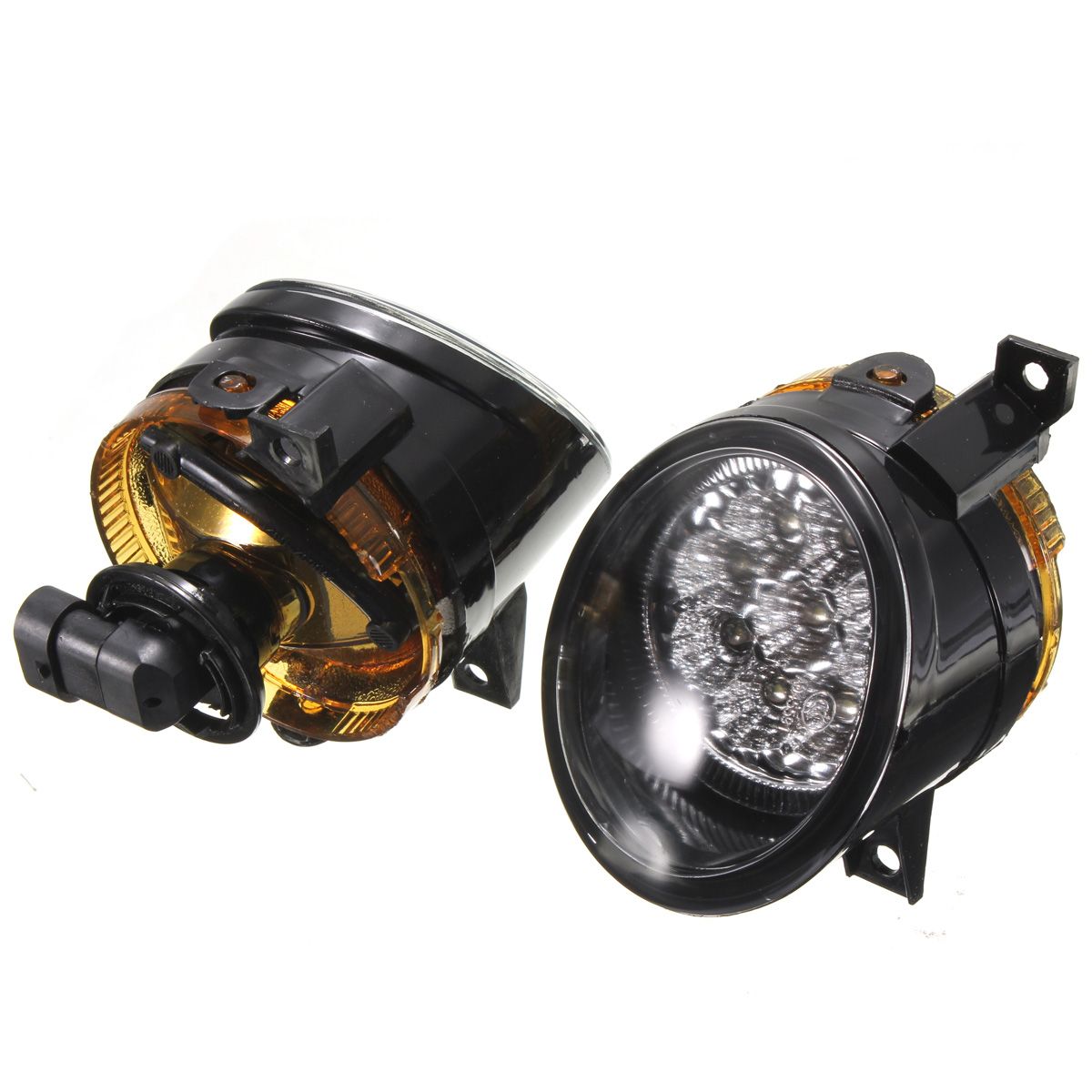 Pair-9-LED-White-Bright-Fog-Light-Lamp-Left--Right-For-VW-GOLF-MK5-JETTA-978069