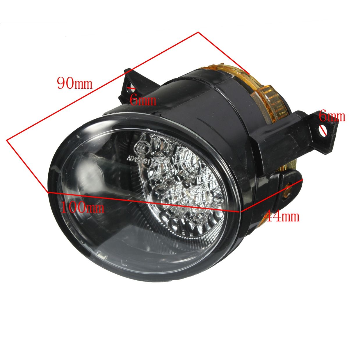 Pair-9-LED-White-Bright-Fog-Light-Lamp-Left--Right-For-VW-GOLF-MK5-JETTA-978069