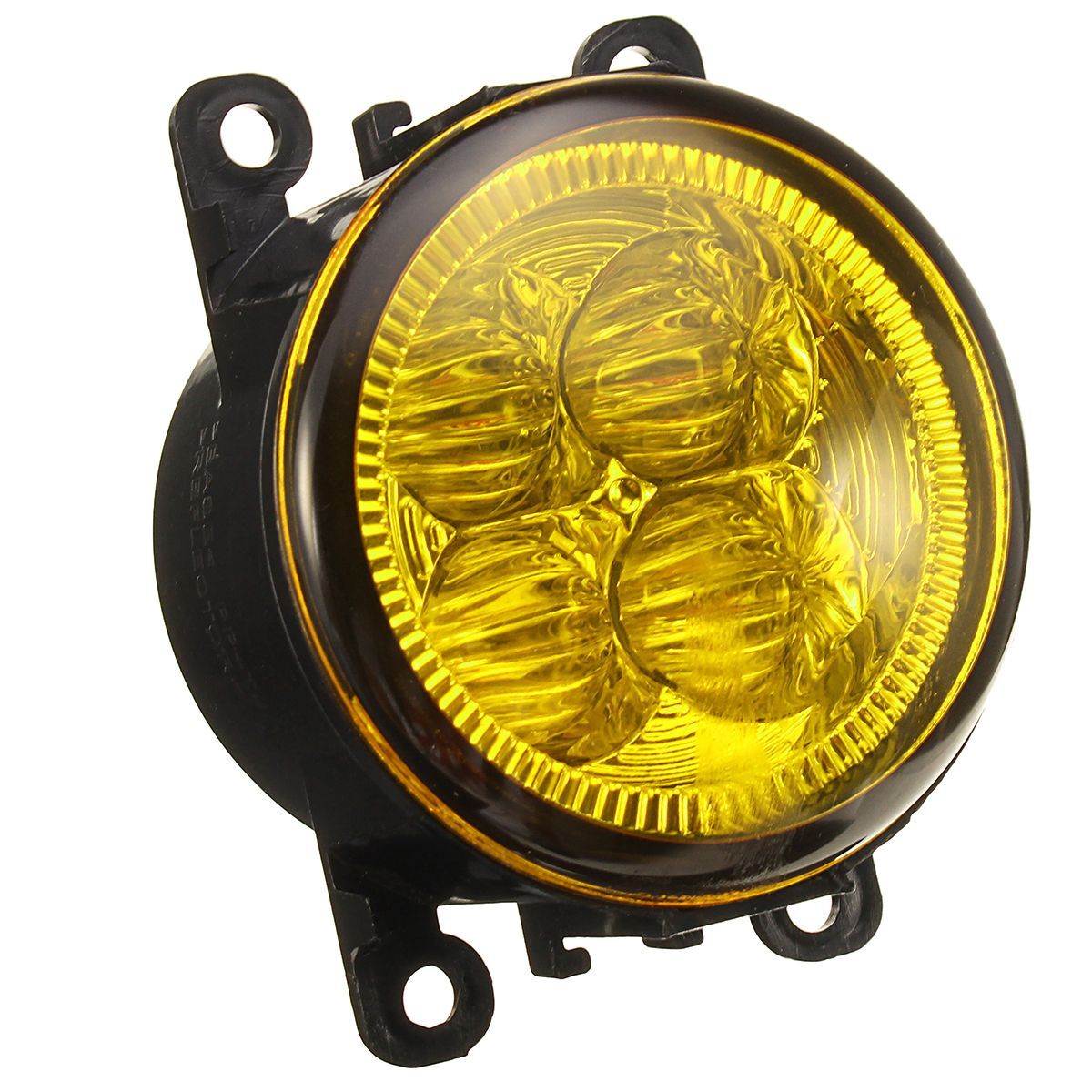 Pair-Car-Fog-Lights-Lamp-with-LED-Bulb-12W-Yellow-for-FordHondaAcuraNissanSuzuki-1364324