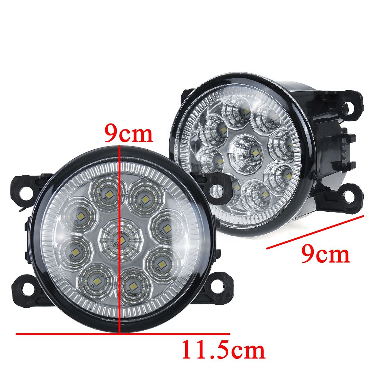 Pair-Car-Front-LED-Fog-Lights-Lamps-with-H11-Bulbs-White-For-Land-Rover-Discovery-4-Range-Rover-Spor-1609913