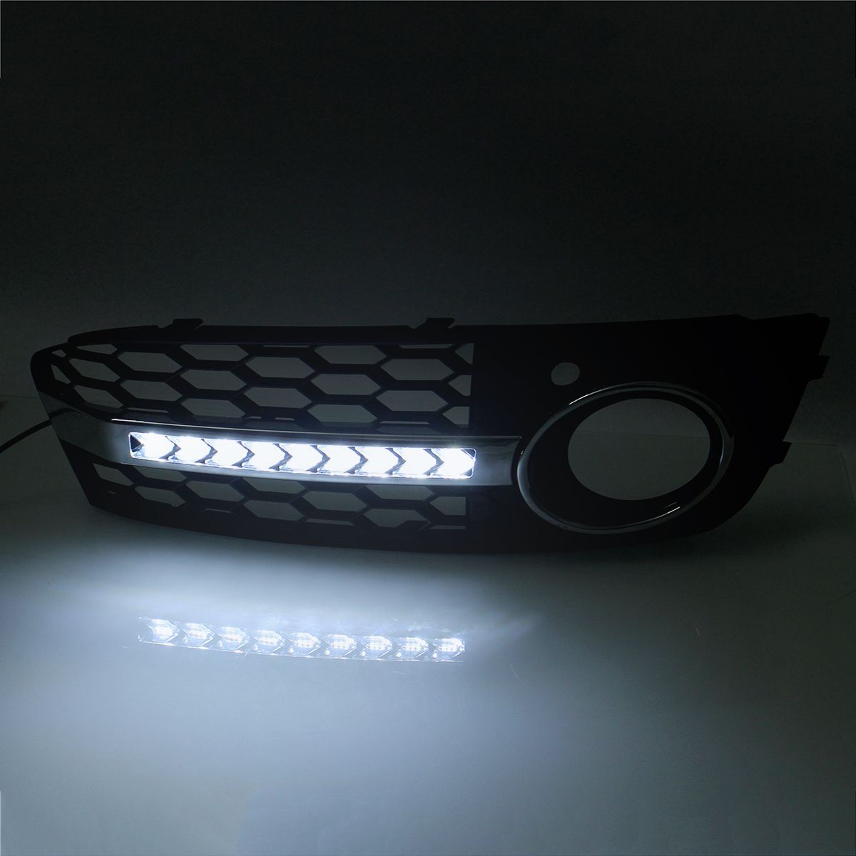 Pair-Honeycomb-Hex-Mesh-Fog-Lights-Cover-Grille-with-Flowing-LED-Turn-Signal-White-DRL-Daytime-Runni-1630538