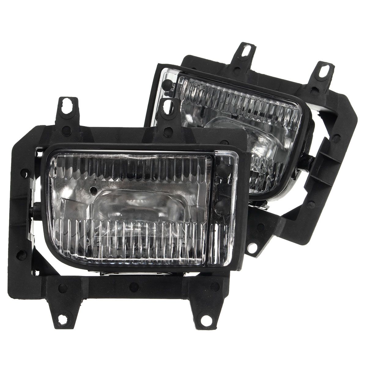 Pair-Plastic-Bumper-Front-Clear-Fog-Light-Cover-for-BMW-E30-318i-318is-325i-325is-1048059