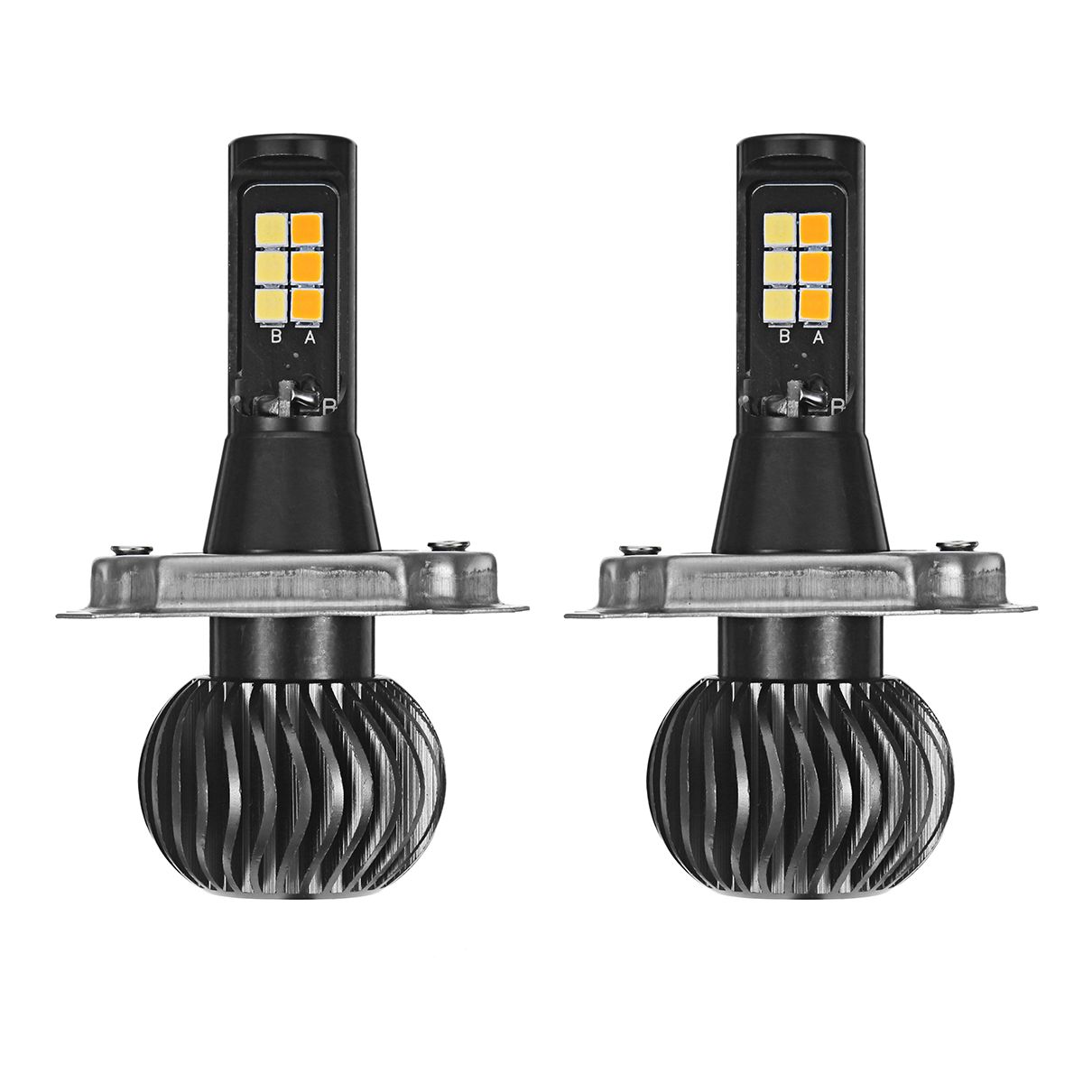 Pair-X5-30W-2400LM-Car-LED-Fog-Lights-Bulbs-Motor-Headlights-H1-H3-H4-H7-H8H11-90059006-Dual-Color-1312948