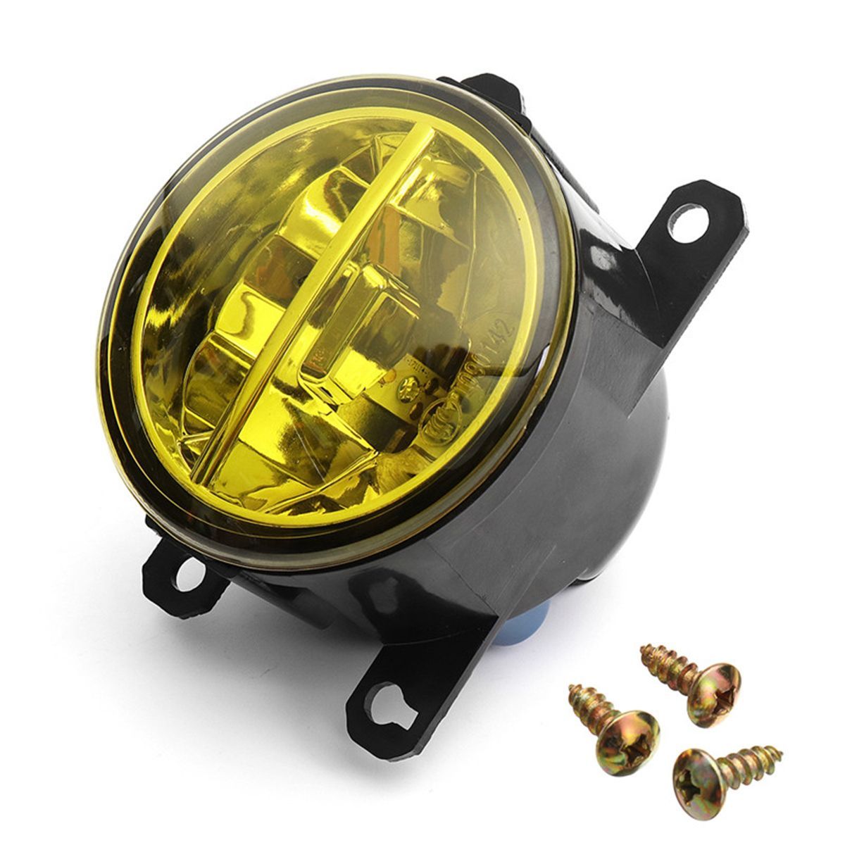 RightLeft-LED-Front-Fog-Light-Lamp-Lens-with-H8H11-Bulbs-Amber-Universal-For-Honda-Civic-Fit-Odyssey-1732027