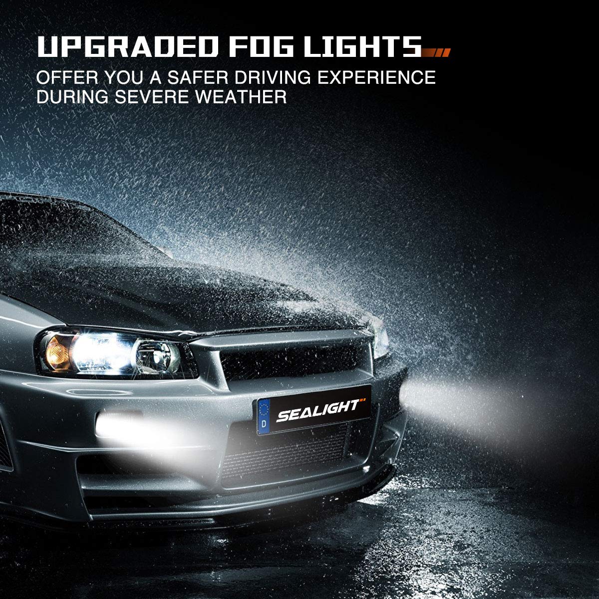 SEALIGHT-L1-Upgraded-Car-LED-Fog-Lights-H7-H11-9005-9006-40W-5600LM-6000K-Xenon-White-Halogen-Bulb-R-1562923