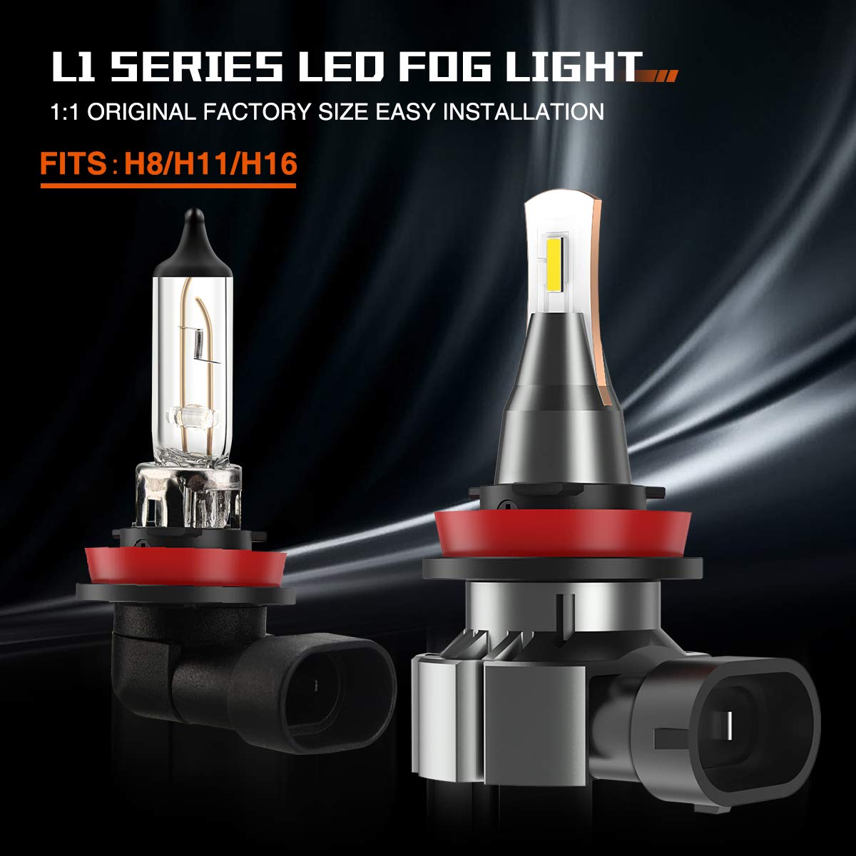 SEALIGHT-L1-Upgraded-Car-LED-Fog-Lights-H7-H11-9005-9006-40W-5600LM-6000K-Xenon-White-Halogen-Bulb-R-1562923