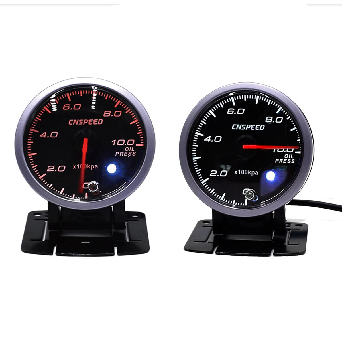 12V-25-Inch-60mm-Step-Motor-Digital-LED-Oil-Fuel-Press-Pressure-Gauge-Meter-Light-1341884