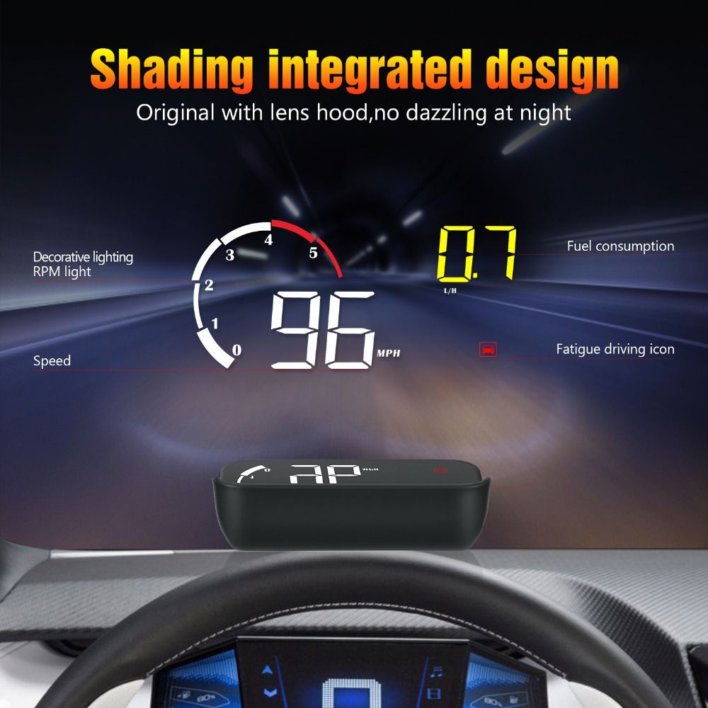 M10-Car-OBD2-HUD-Head-Up-Display-Digital-Speedometer-Windshield-Projector-Reader-Engine-RPM-Faulty-C-1463763