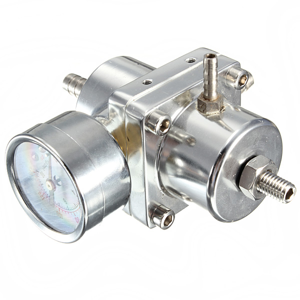 Universal-Silver-Adjustable-Pressure-Regulator-0-140PSI-Gauge-Steel-939398