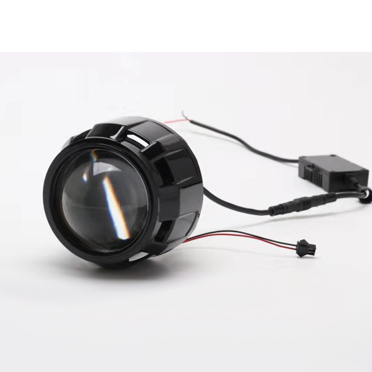 25-Inch-Car-LED-Headlights-Retrofit-H4-Projector-Lens-For-RHD-BlackSilver-HighLow-Beam-35W-3800LM-1589020