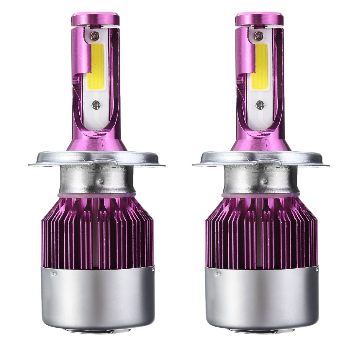 60W-7200LM-COB-LED-Car-Headlights-Bulbs-Fog-Lamps-H4-H11-90059006-9-32V-6500K-White-1421780