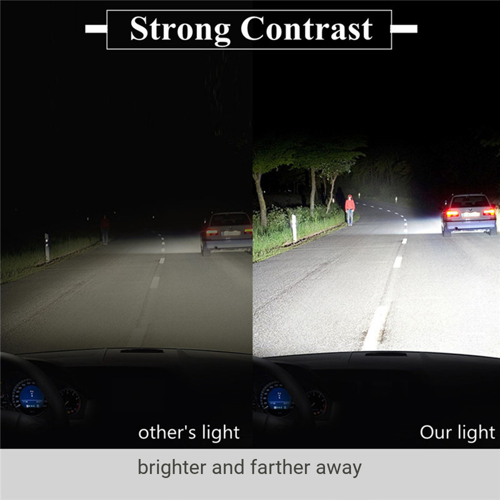 60W-7200LM-COB-LED-Car-Headlights-Fog-Lamp-H1-H3-H4-H7-H11-H13-9005-9006-9007-9012-6000K-White-1245153