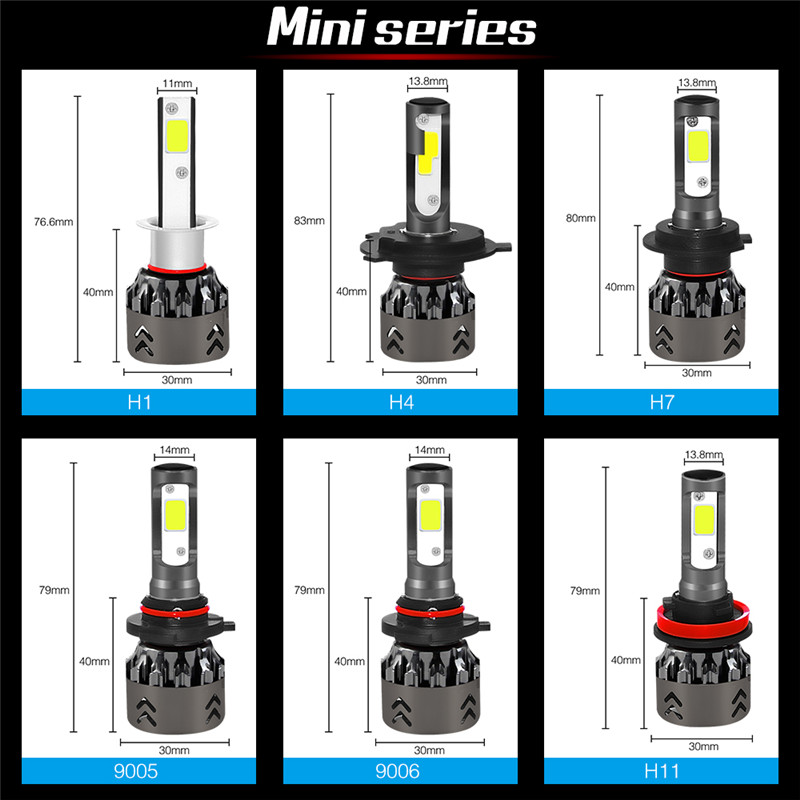60W-Car-LED-Headlights-Bulbs-Fog-Lamps-H1-H4-H7-H11-9005-9006-9V-36V-6000LM-6000K-Universal-1419068