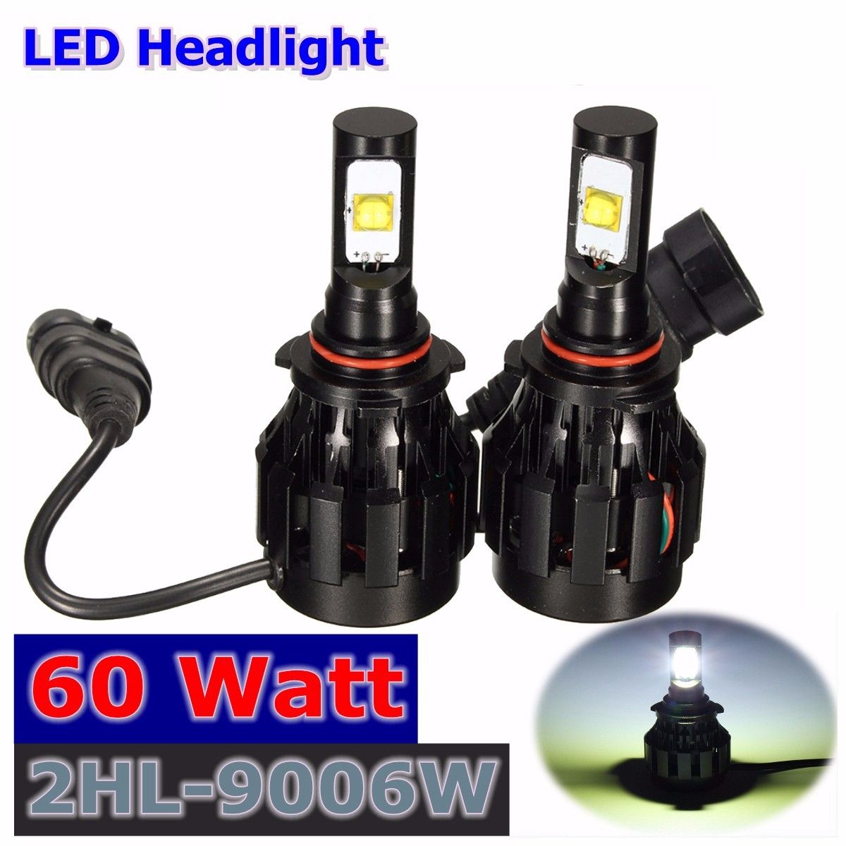 7000LM-60W-H8H9H11H13900590069007-LED-Headlight-Lamps-HiLo-Beam-Bulbs-1046244