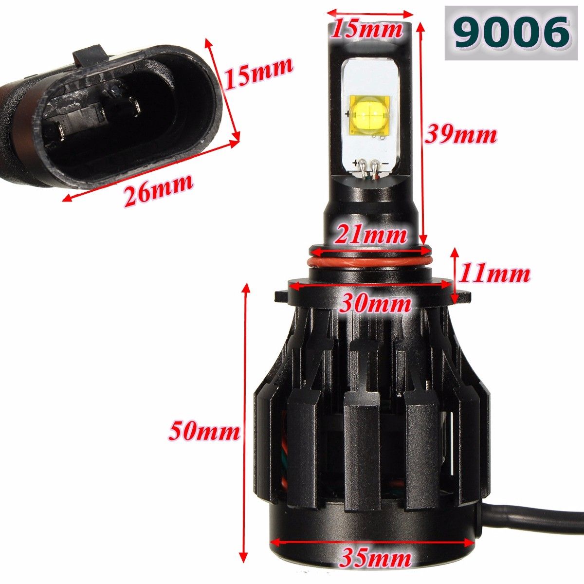 7000LM-60W-H8H9H11H13900590069007-LED-Headlight-Lamps-HiLo-Beam-Bulbs-1046244