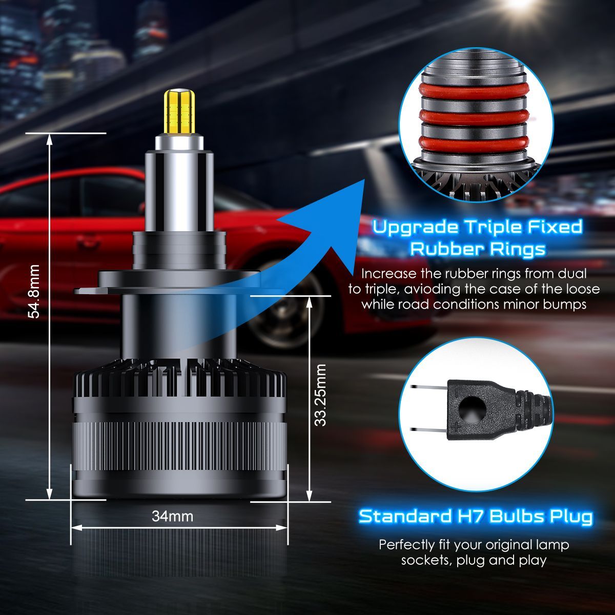 AUDEW-360-Degree-H7-LED-Car-Headlights-Bulbs-50W-8000LM-IP68-Waterproof-6000K-White-2PCS-1620171