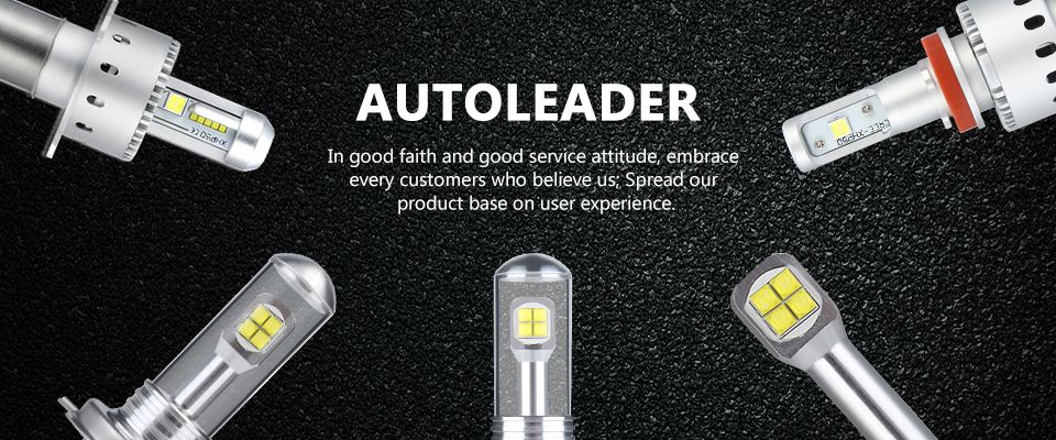 Autoleader-80W-1500LM-LED-Car-Headlights-Fog-Lamps-H1-H3-H4-H7-H11-H16-9005-9006-6000K-1148009