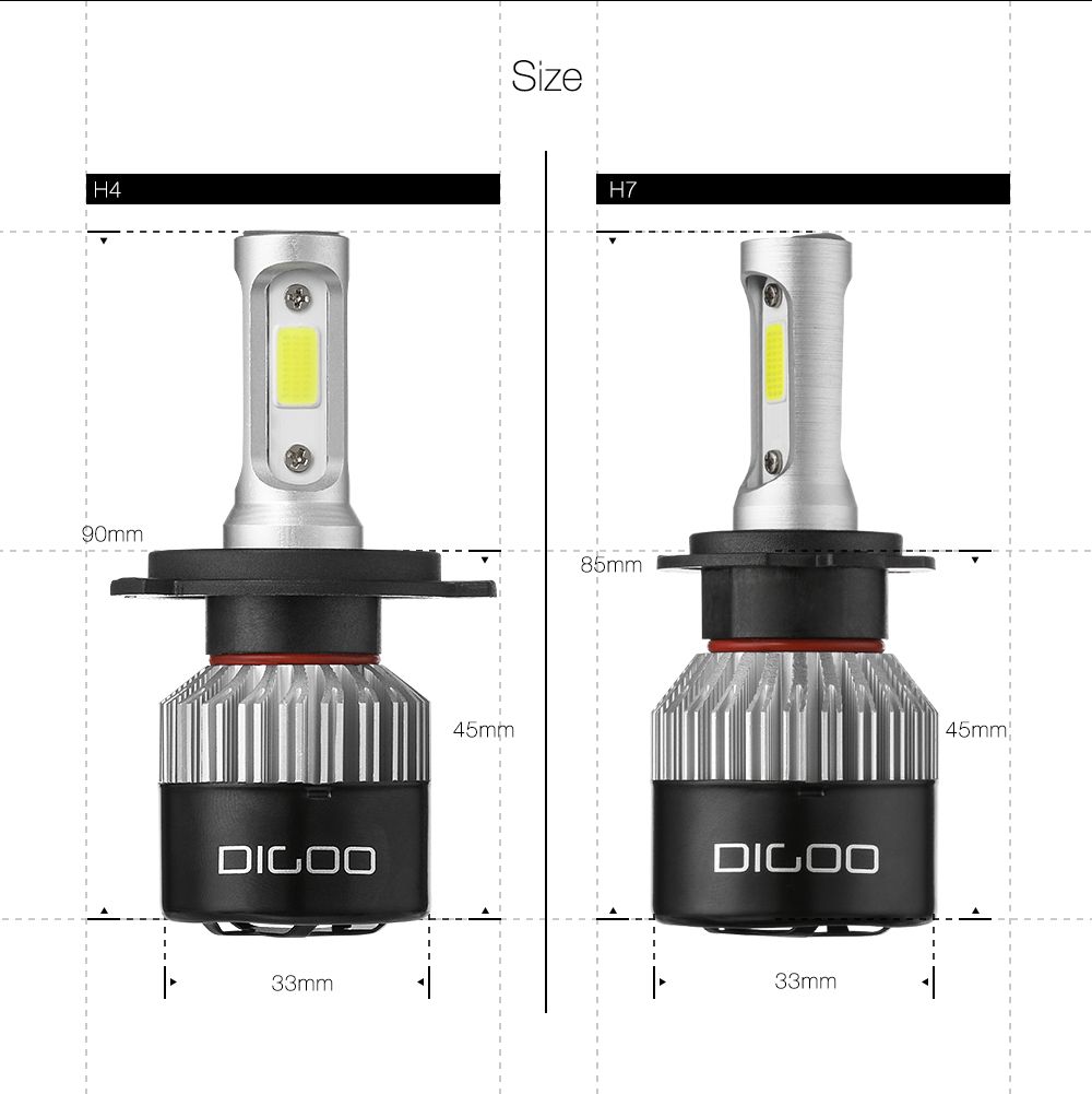 Digoo-DG-S2-Car-COB-LED-Headlights-Bulbs-H4-H7-High-Low-Beam-Fog-Lamps-72W-9000LM-IP68-6500K-White-2-1495291