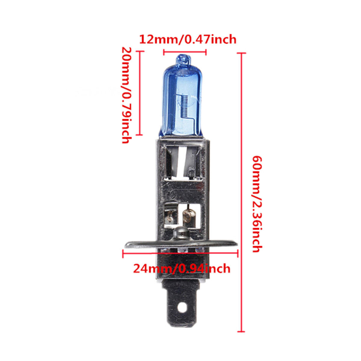 H1-Car-Halogen-Headlights-Bulb-Replacement-Fog-Lamp-100W-12V-6000K-White-1PCS-952325